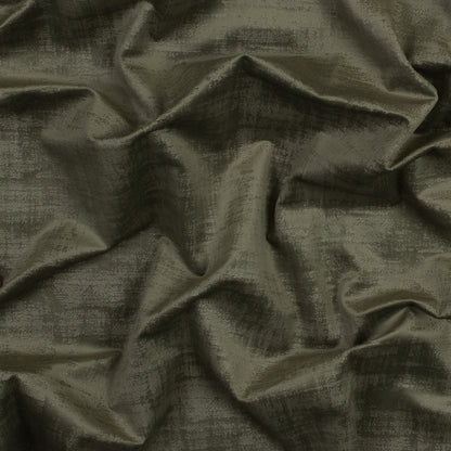 Embossed Textured Velvet - Olive - British Imported