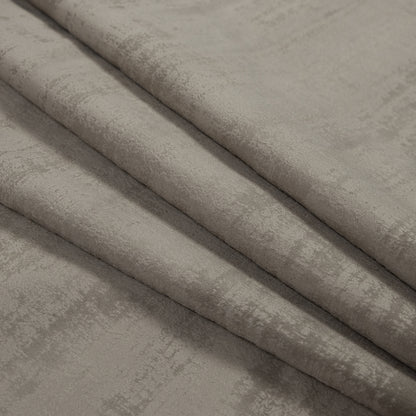 Embossed Textured Velvet - Putty - British Imported Folded