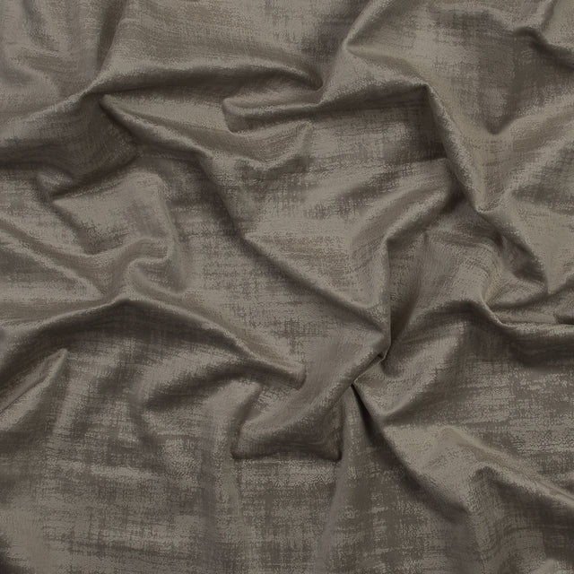 Embossed Textured Velvet - Putty - British Imported