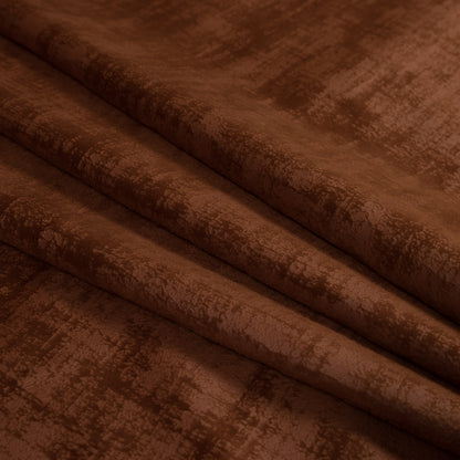 Embossed Textured Velvet - Saffron - British Imported Folded