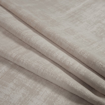 Embossed Textured Velvet - Sesame - British Imported Folded