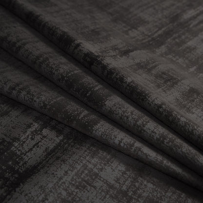 Embossed Textured Velvet - Slate - British Imported Folded