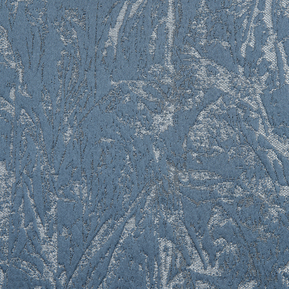 British Sky Abstract Brocade Detail