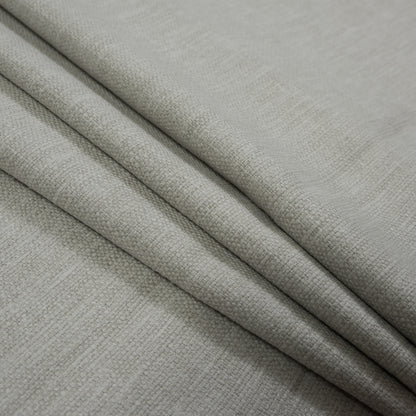 Polyester and Cotton Woven - Stone - British Imported Folded