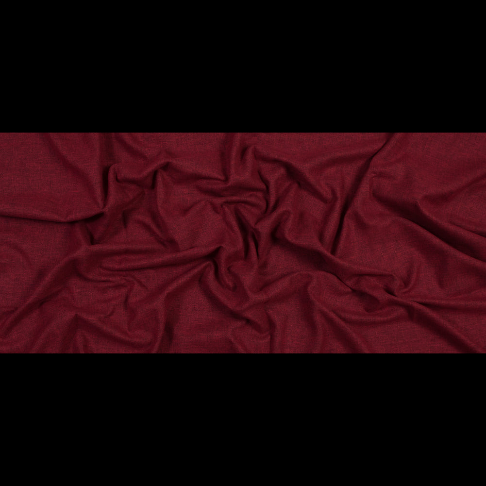 Polyester and Cotton Woven - Merlot - British Imported Full