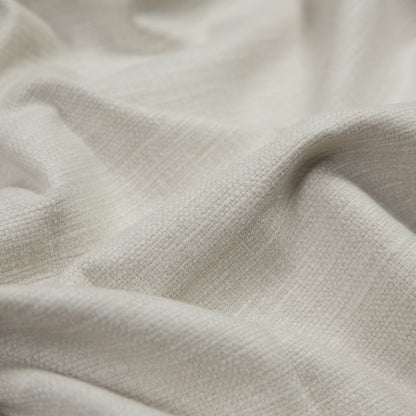 Polyester and Cotton Woven - Oyster - British Imported Detail