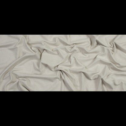 Polyester and Cotton Woven - Oyster - British Imported Full