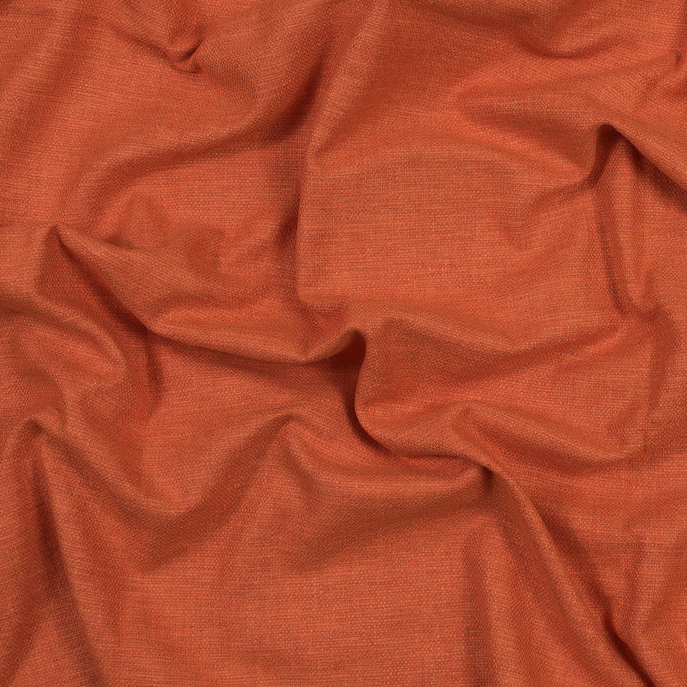 Polyester and Cotton Woven - Paprika - British Imported