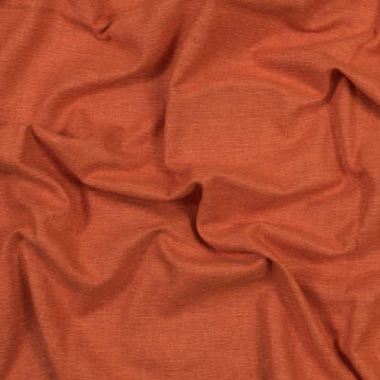Polyester and Cotton Woven - Paprika - British Imported