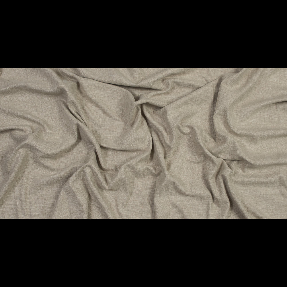 Polyester and Cotton Woven - Sand - British Imported Full