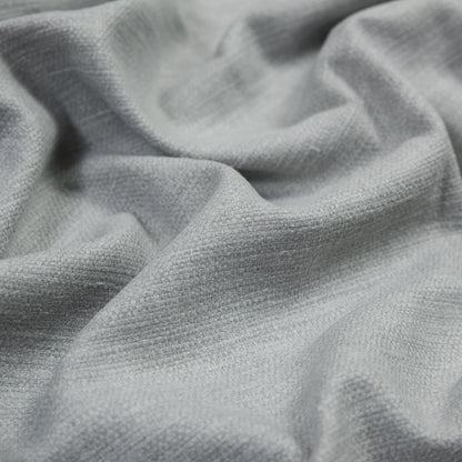 Polyester and Cotton Woven - Silver - British Imported Detail