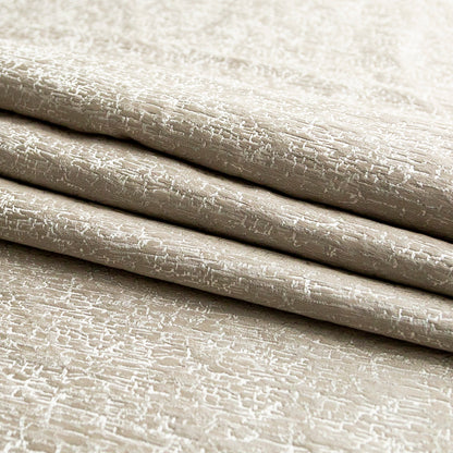 British Imported Truffle Crackle Polyester Jacquard Folded