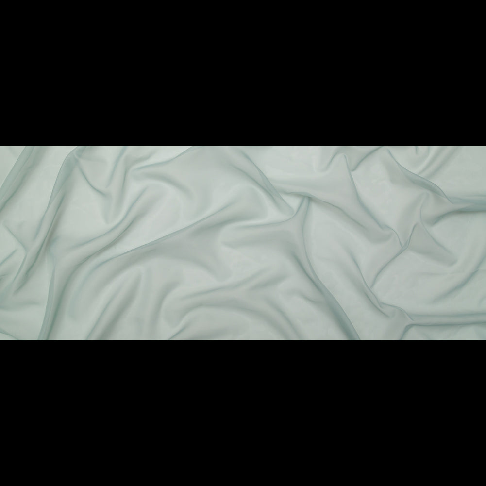 Smooth Drapery Sheers Fabric - Aqua - British Imported Full
