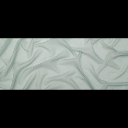 Smooth Drapery Sheers Fabric - Aqua - British Imported Full