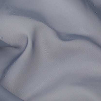 Smooth Drapery Sheers Fabric - Denim - British Imported Detail