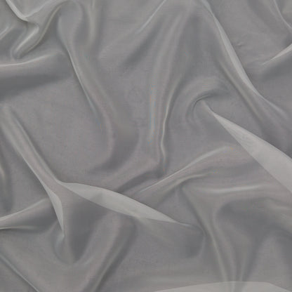 Smooth Drapery Sheers Fabric - Dove - British Imported