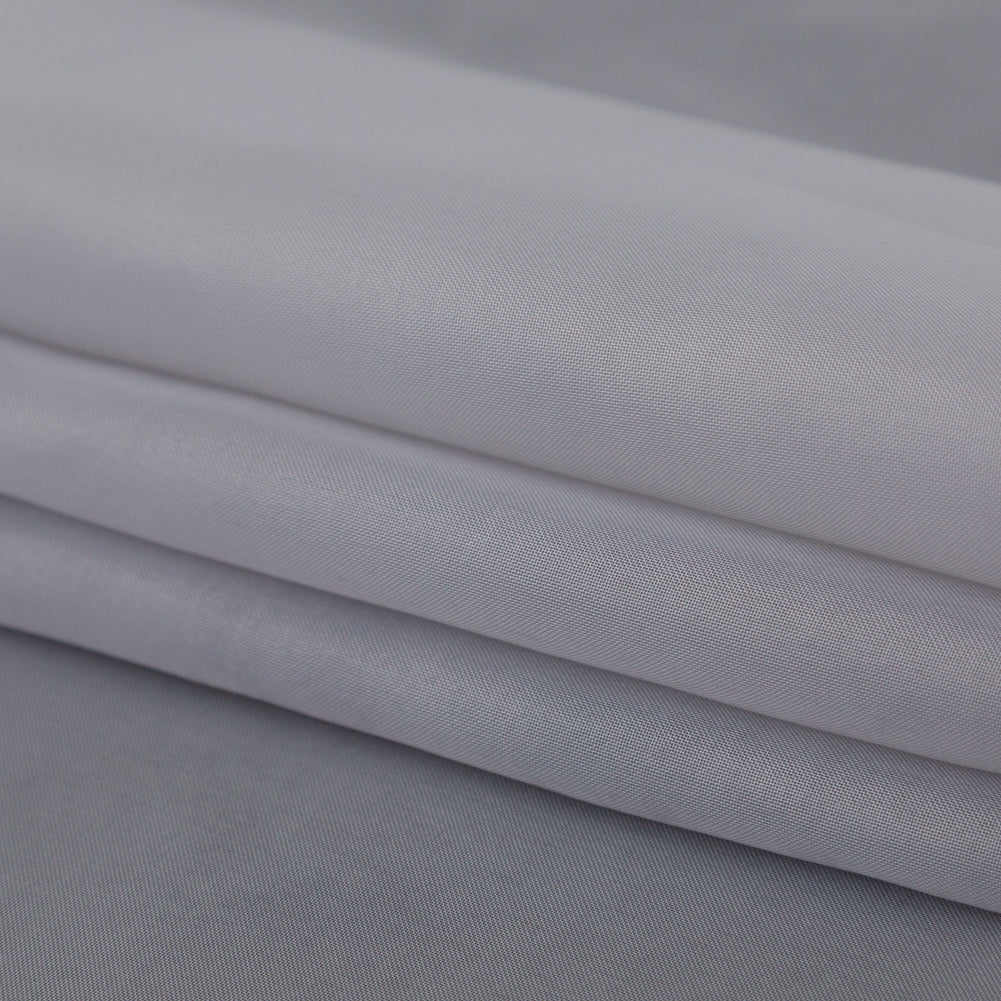 Smooth Drapery Sheers Fabric - Fog - British Imported Folded