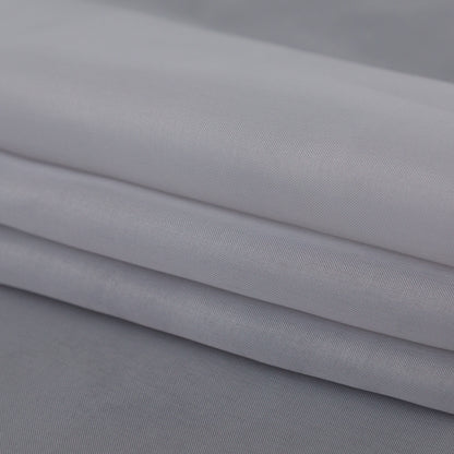 Smooth Drapery Sheers Fabric - Fog - British Imported Folded