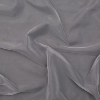 Smooth Drapery Sheers Fabric - Fog - British Imported