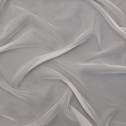 Smooth Drapery Sheers Fabric - Ivory - British Imported