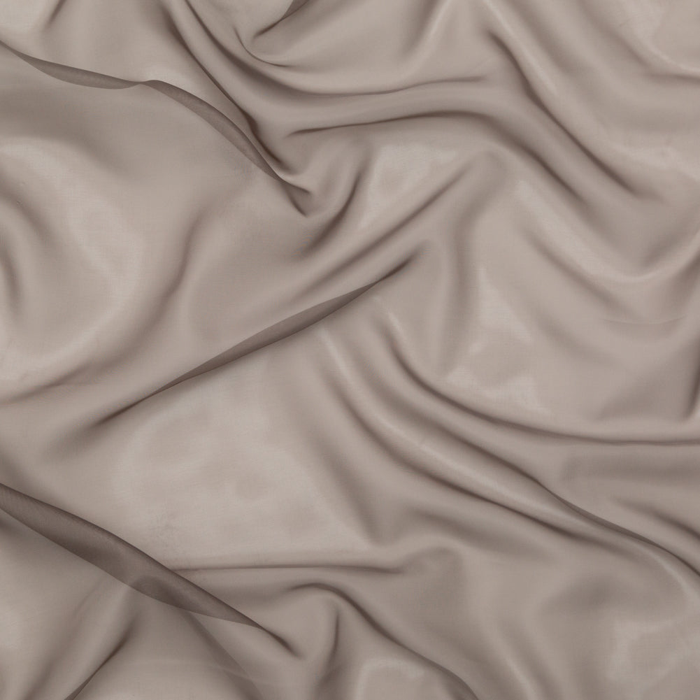 Smooth Drapery Sheers Fabric - Mole - British Imported