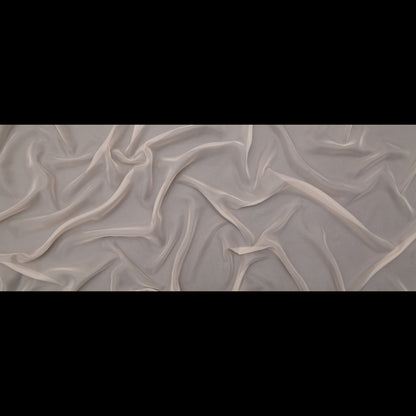 Smooth Drapery Sheers Fabric - Shell - British Imported Full