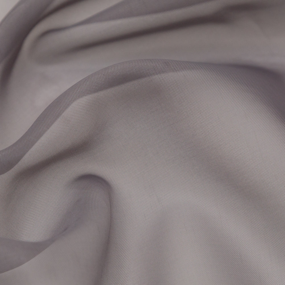 Smooth Drapery Sheers Fabric - Smoke - British Imported Detail