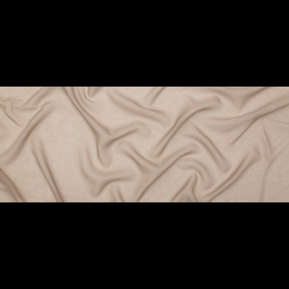 Wrinkled Drapery Sheer Fabric - Fawn - British Imported Full