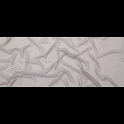 Wrinkled Drapery Sheer Fabric - Fog - British Imported Full
