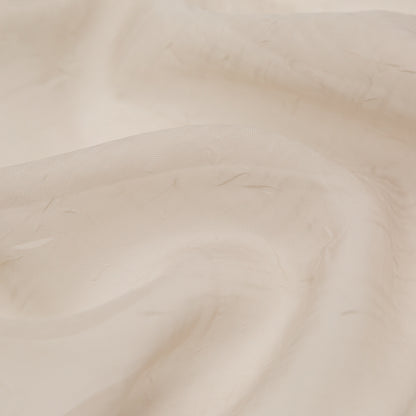 Wrinkled Drapery Sheer Fabric - Linen - British Imported Detail
