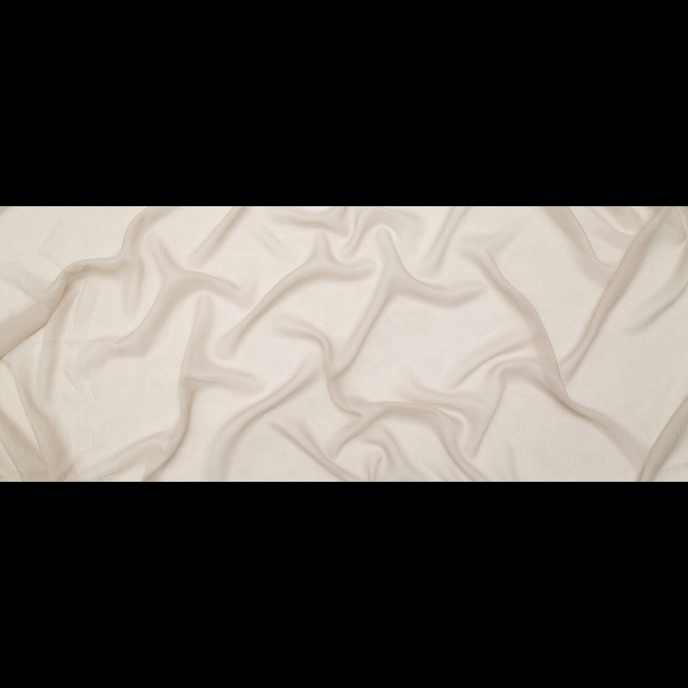 Wrinkled Drapery Sheer Fabric - Linen - British Imported Full