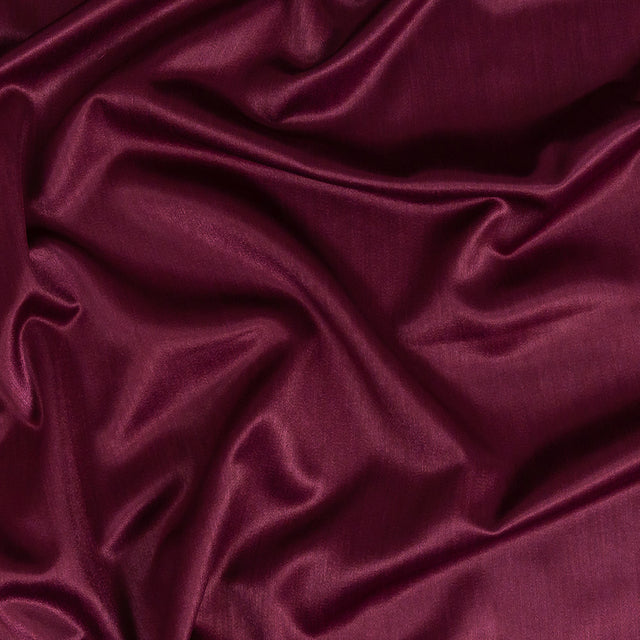 Home Decor Polyester Satin - Berry - British Imported