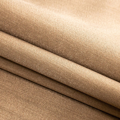 Home Decor Polyester Satin - Caramel - British Imported Folded