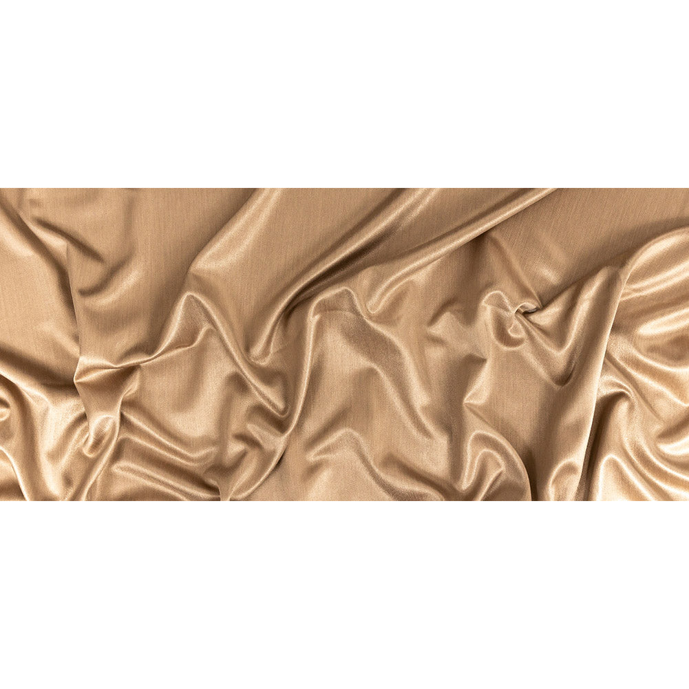 Home Decor Polyester Satin - Caramel - British Imported Full