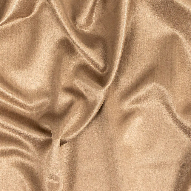 Home Decor Polyester Satin - Caramel - British Imported