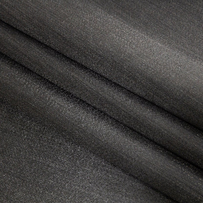 Home Decor Polyester Satin - Charcoal - British Imported Folded