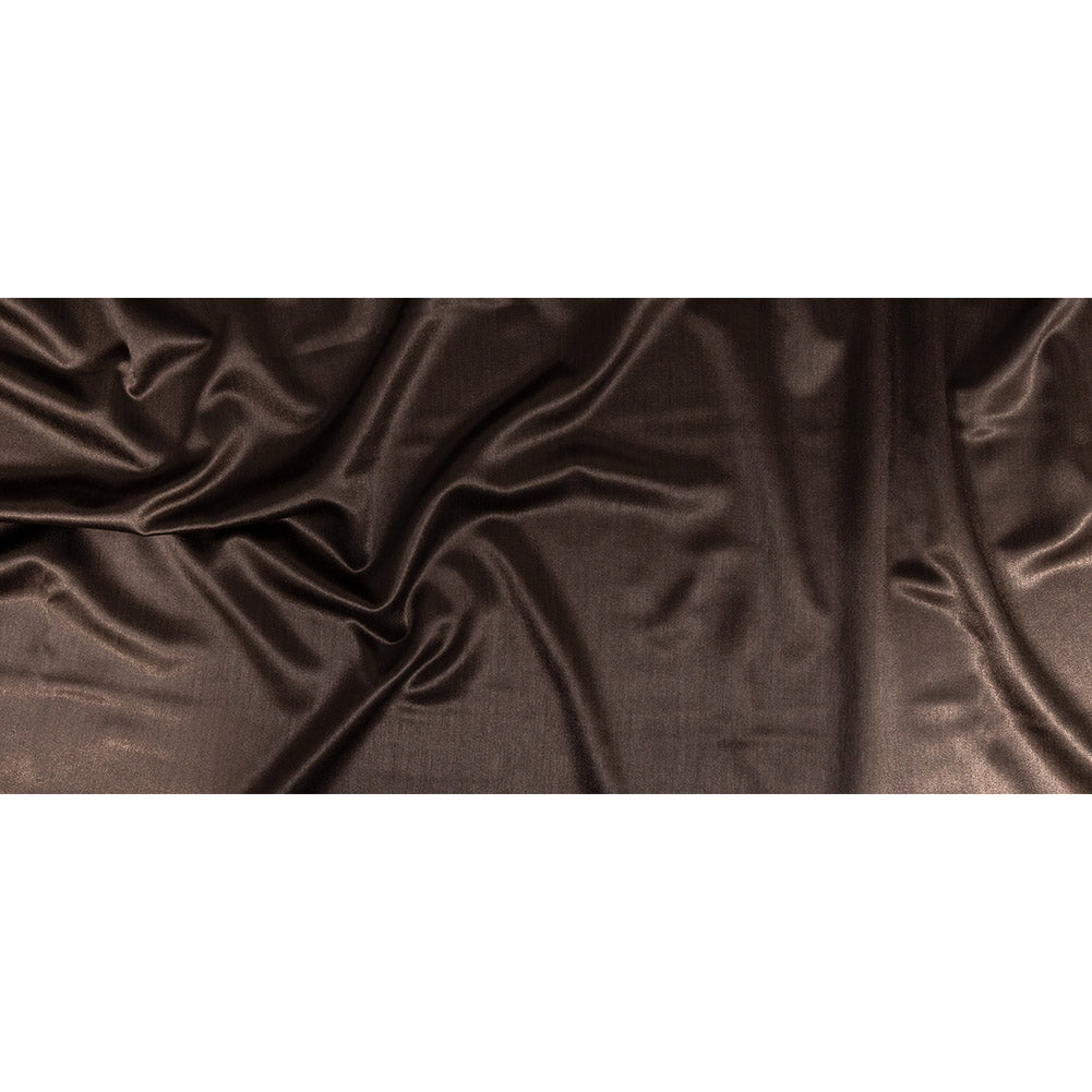 Home Decor Polyester Satin - Espresso - British Imported Full