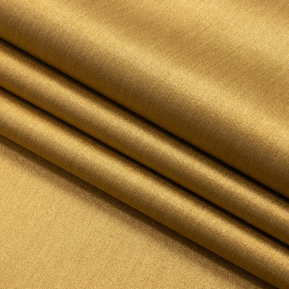 Home Decor Polyester Satin - Gold - British Imported Folded