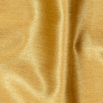 Home Decor Polyester Satin - Gold - British Imported Detail