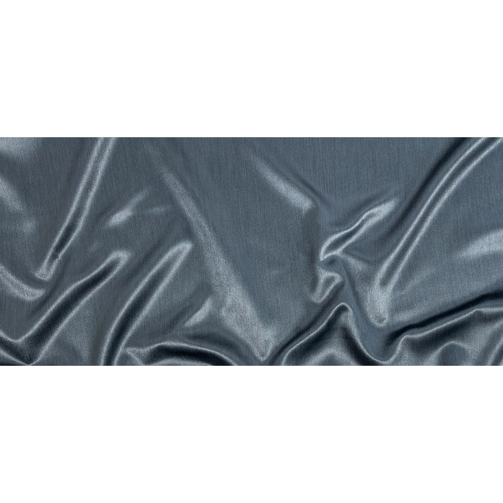 Home Decor Polyester Satin - Indigo - British Imported Full
