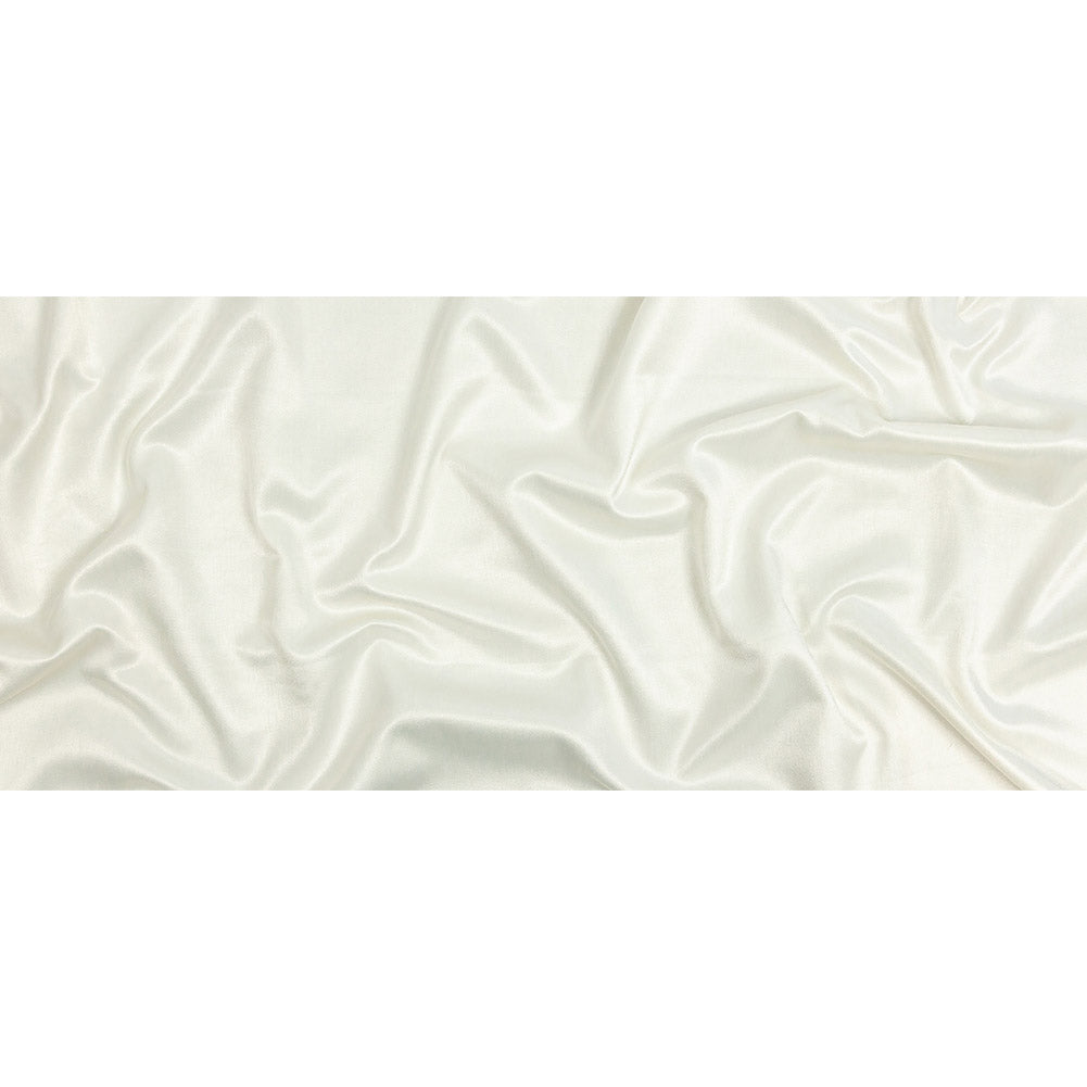 Home Decor Polyester Satin - Ivory - British Imported Full