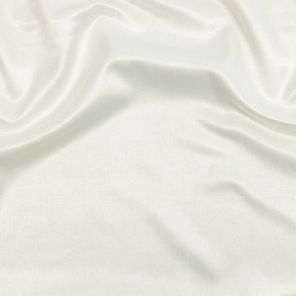 Home Decor Polyester Satin - Ivory - British Imported