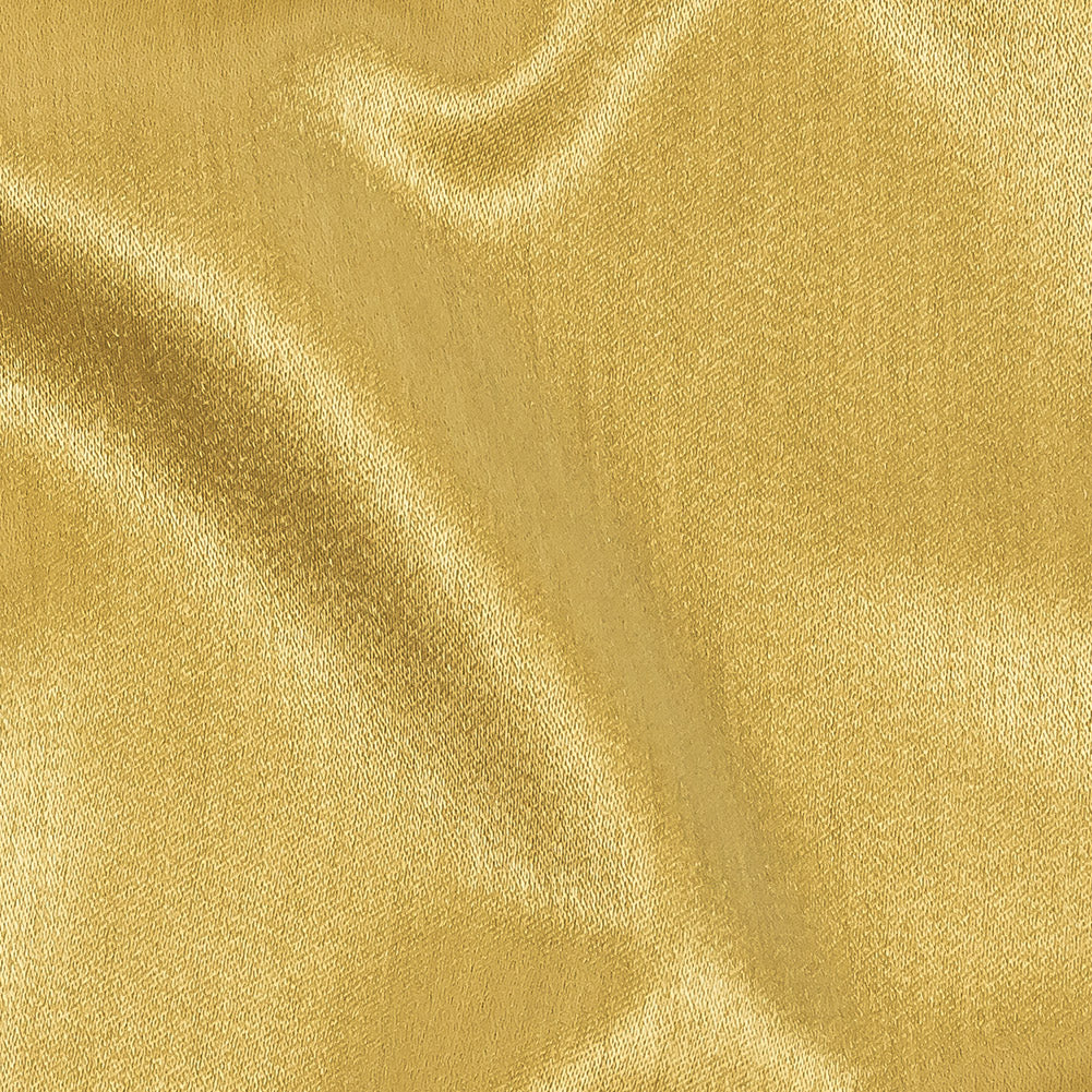 Home Decor Polyester Satin - Mustard - British Imported Detail
