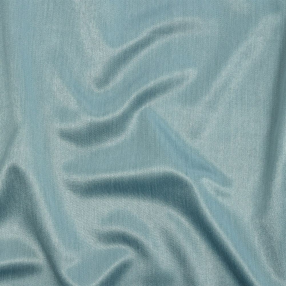 Home Decor Polyester Satin - Ocean - British Imported