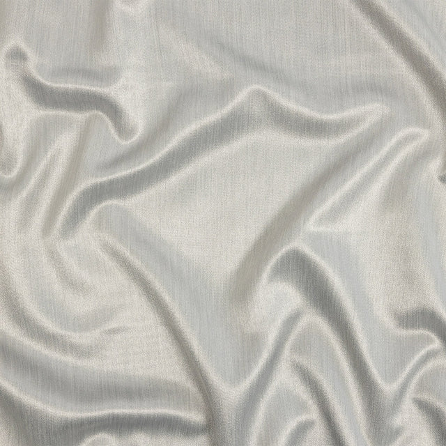 Home Decor Polyester Satin - Platinum - British Imported