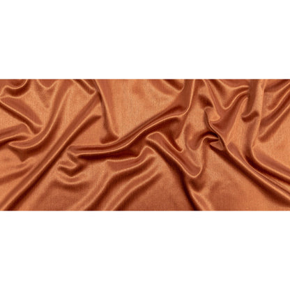 Home Decor Polyester Satin - Rust - British Imported Full
