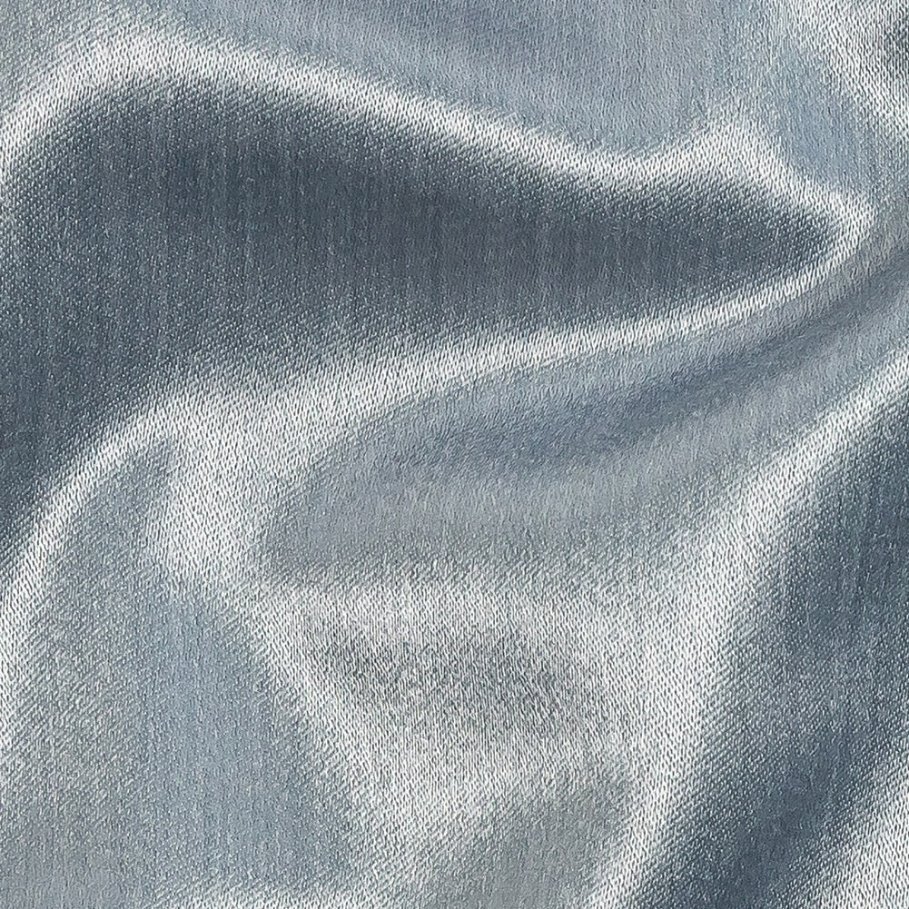 Home Decor Polyester Satin - Smoke - British Imported Detail
