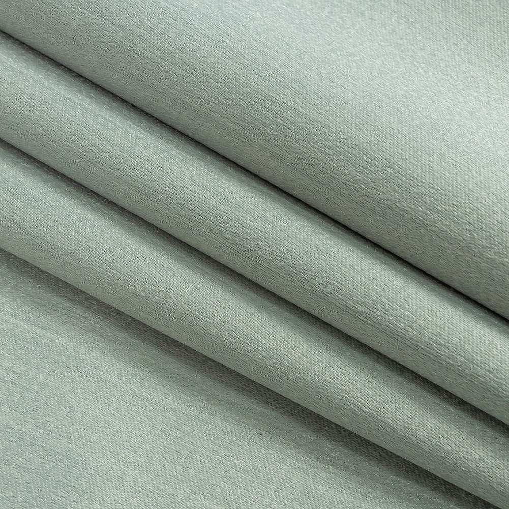 Home Decor Polyester Satin - Spa - British Imported Folded