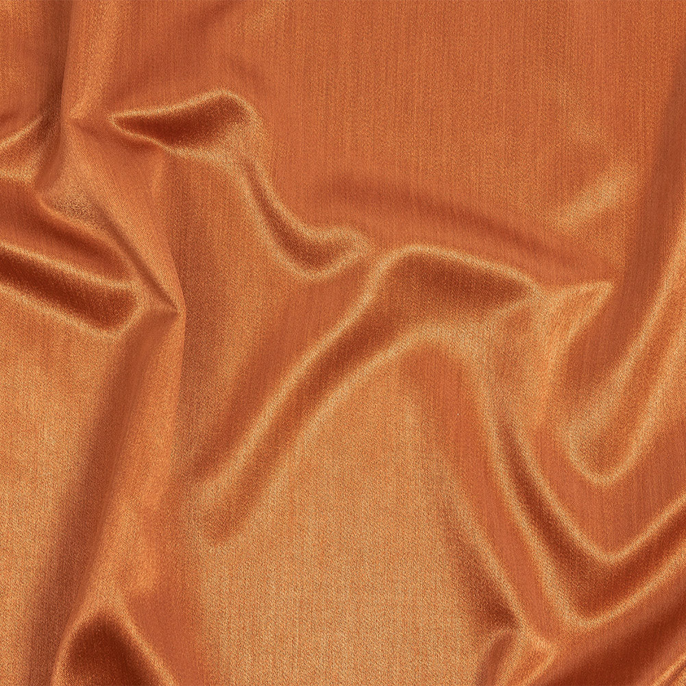 Home Decor Polyester Satin - Terracotta - British Imported