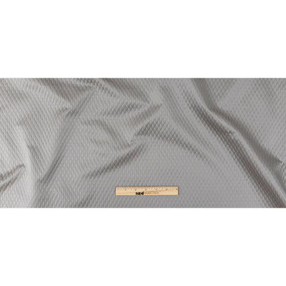 Drapery Jacquard - Graphite Diamond Quilted - British Imported Full